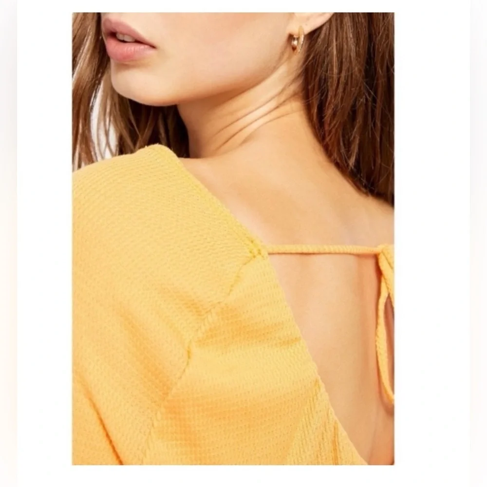 Free People Bondi Long Sleeve Thermal Top Size‎ XS
